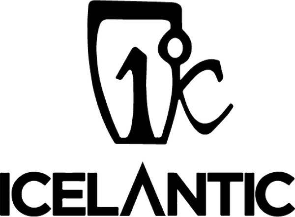 the logo for the ski company Icelantic